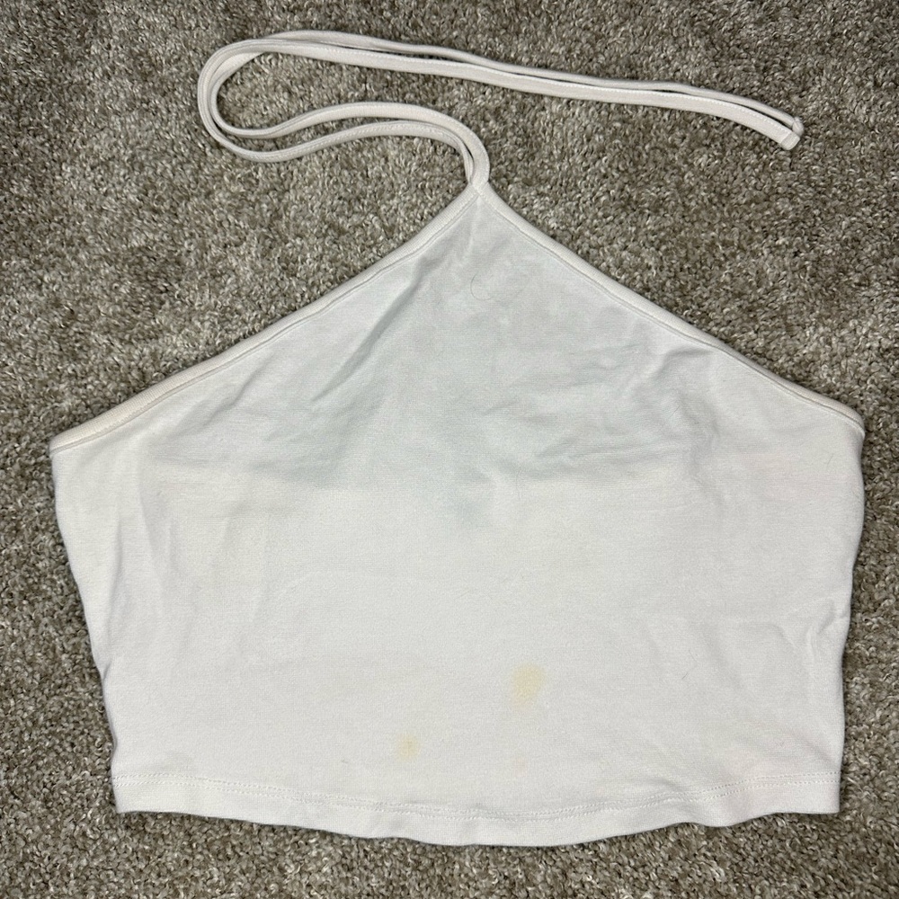 ASOS white crop top